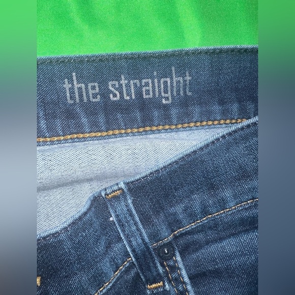 7 for All Mankind Lux Performance The Straight Men's Blue Jeans size 36 - Picture 7 of 11